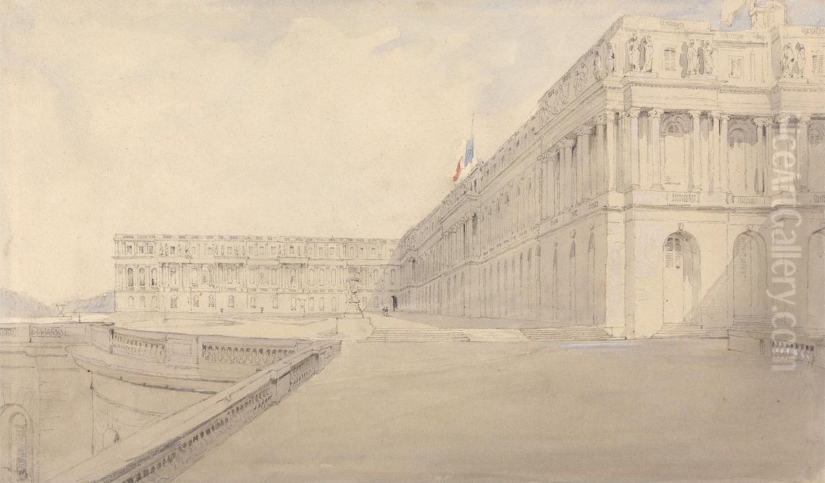 Versailles Oil Painting by James Holland