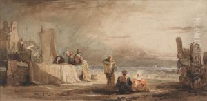 Figures on a Beach