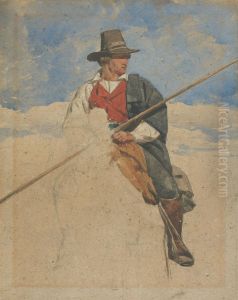 A Seated Figure on Horseback