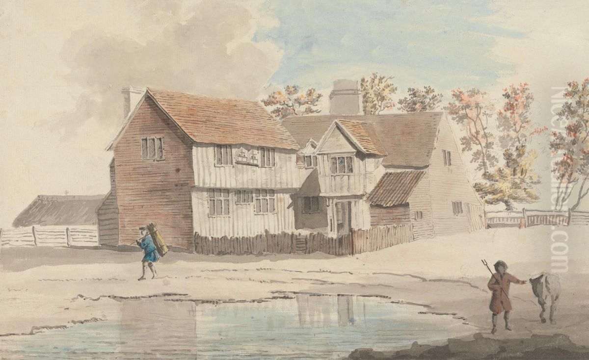 The Cheesecake House, Hyde Park Oil Painting by Theodosius Forrest