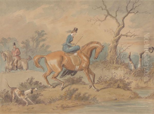 I am not learned in Vaccine Matters - but I think those look like Charley's Calves Oil Painting by Hablot Knight Browne