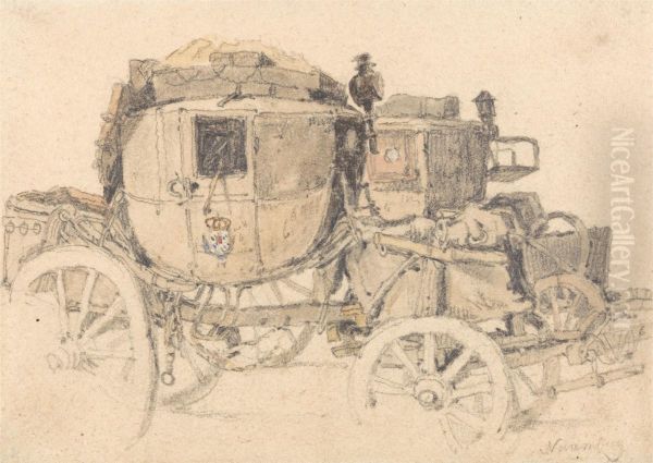 Nuremberg Oil Painting by Samuel Prout