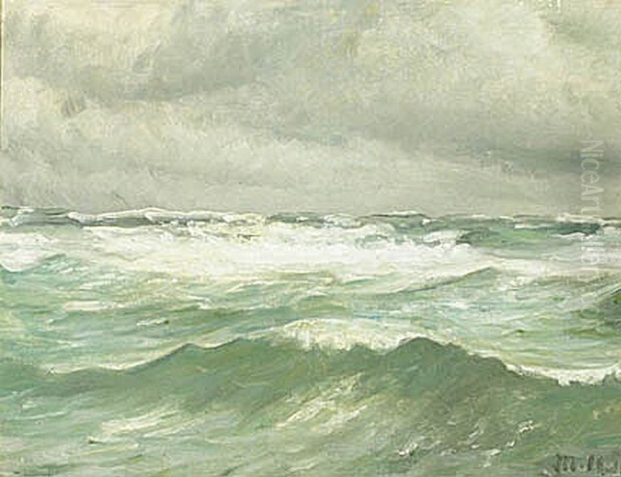 Seascape. Oil Painting by Michael Peter Ancher