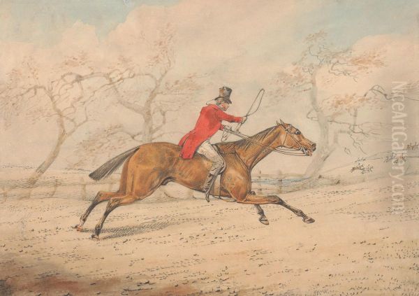 'Rather Too Slow' Oil Painting by Henry Thomas Alken