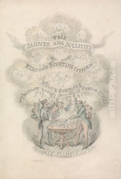 Title page Oil Painting by Henry Thomas Alken