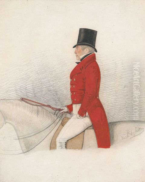 Mr. Ashton Smith Oil Painting by Richard Dighton the younger