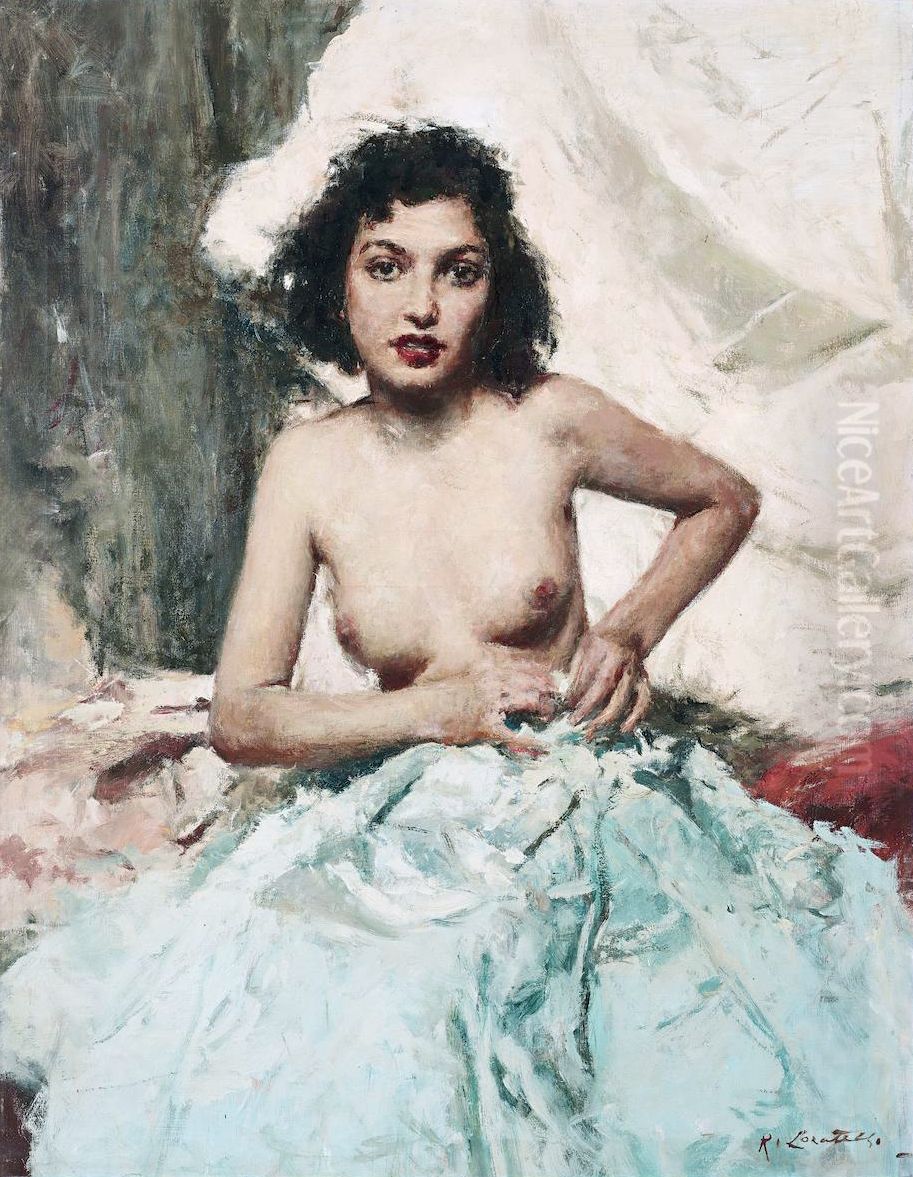 Awakening Oil Painting by Romualdo Locatelli