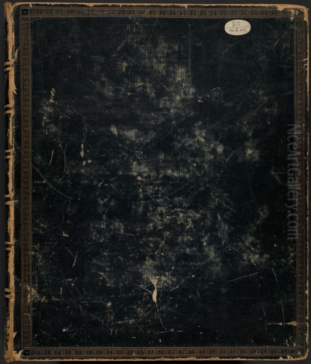 Studies of, 167 Drawings, and 1 Print, for Oil Paintings, by Benjamin R. Haydon Oil Painting by Benjamin Haydon