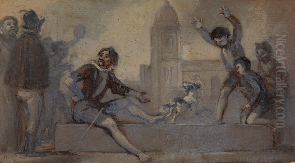 [One from] Illustrations to Shakespeare Oil Painting by Robert Smirke