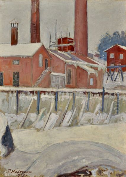 Leppakoski Oil Painting by Pekka Halonen