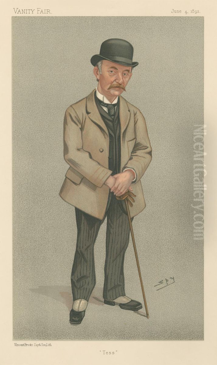 Tess, Thomas Hardy (Vanity Fair series) Oil Painting by Leslie Mathew Ward