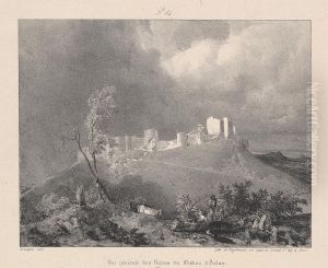 Vue Generale des Ruines du Chateau d'Arlay