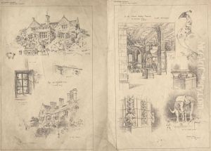 Rambling Sketces, from ; 'The British Architecture'