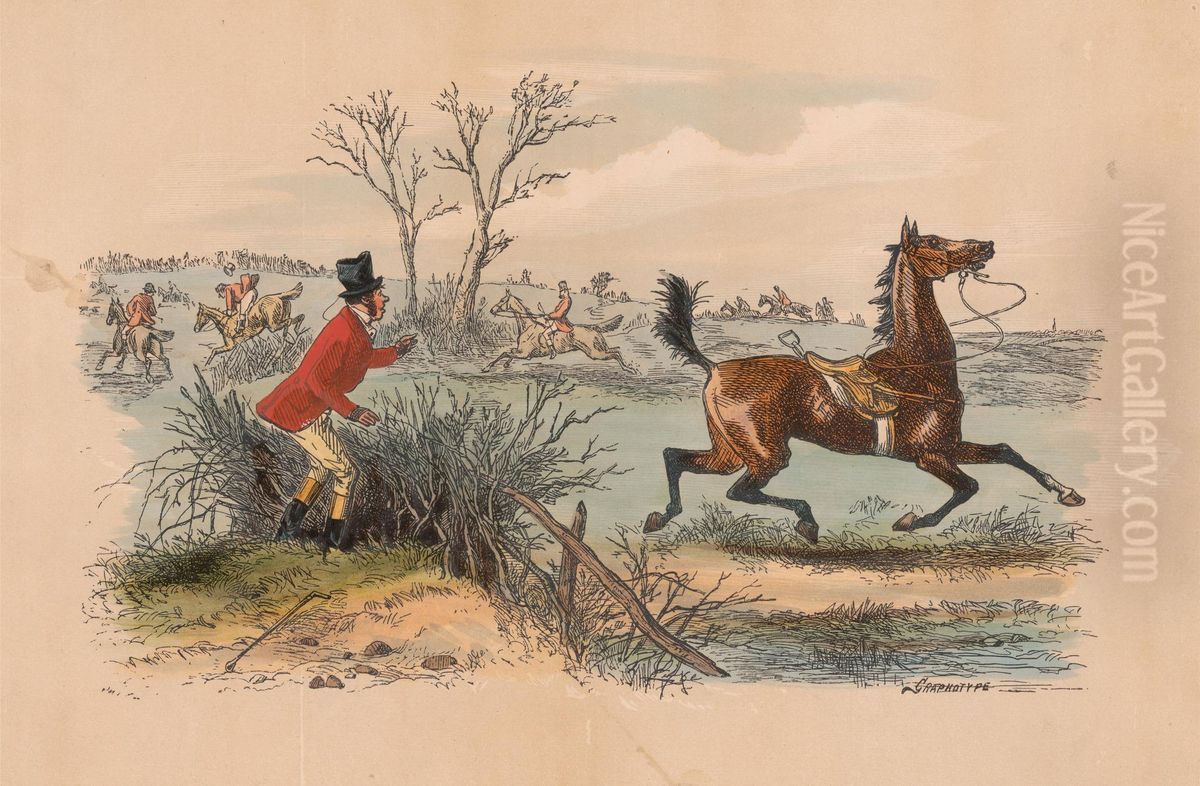 No. 5. Whistle and I'll come to ye, my lad! Oil Painting by Hablot Knight Browne No. 5. Whistle and I'll come to ye, my lad! Oil Painting by Hablot Knight Browne