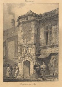 Beauvais - interieur d'une cour