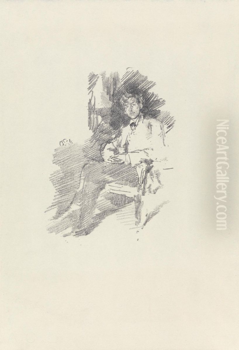 Walter Sickert Oil Painting by James McNeill Whistler