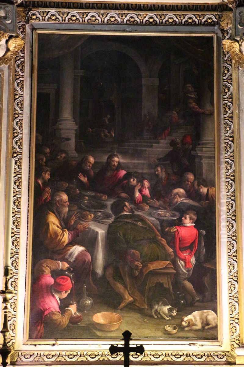 The Last Supper Oil Painting by Francesco Bassano the Younger