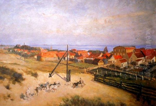 East of Vlieland Oil Painting by Betzy Akersloot-Berg