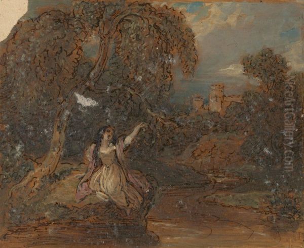 The Death of Ophelia Oil Painting by Robert Smirke