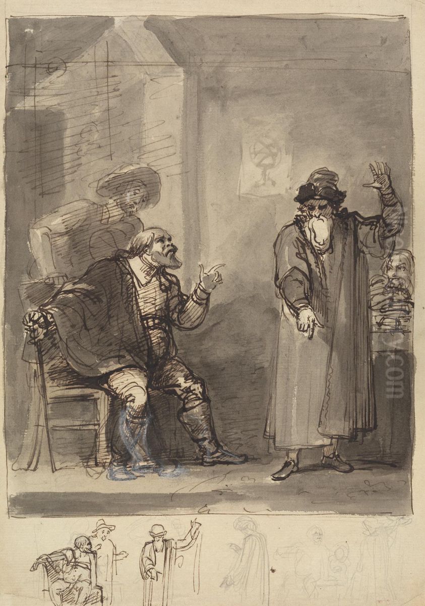 [One from] Illustrations to Shakespeare Oil Painting by Robert Smirke