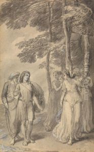 One of Six Illustrations to Fenelon's 
