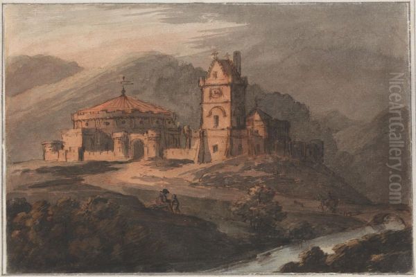 Kirkdale House, Kirkcudbright, Scotland Oil Painting by Robert Adam