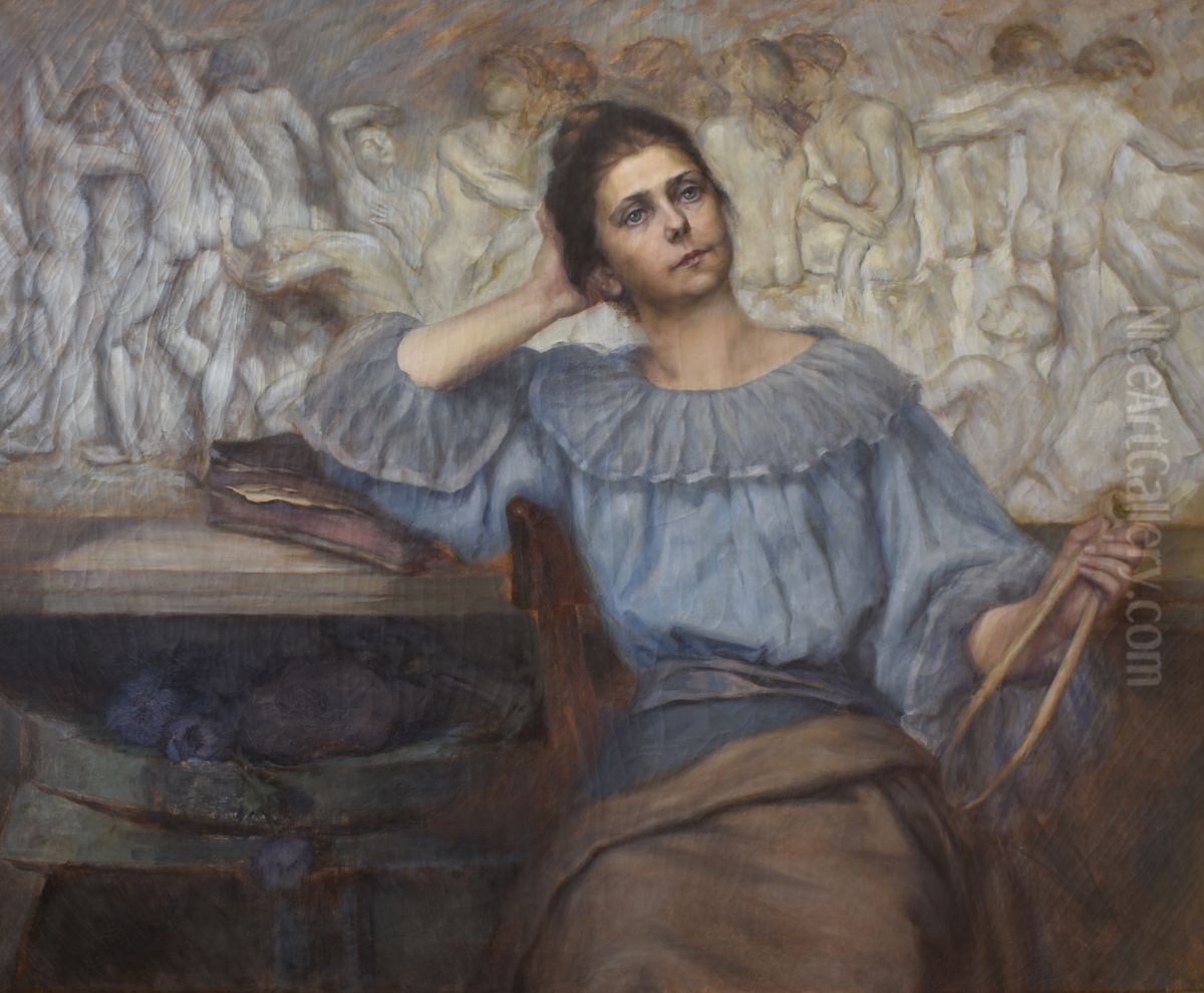 Sigrid af Forselleksen muotokuva; Sigrid af Forselles Oil Painting by unknown