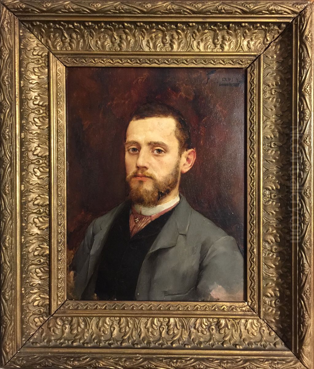 Autoportrait Oil Painting by Francois Maury