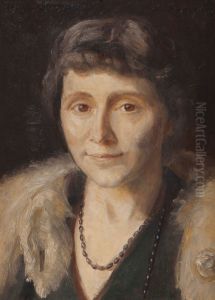 Portraet af Cornelia Elisabeth Bech. Portraet af Cornelia Elisabeth Bech.