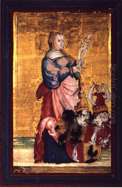 Sigmaringer Hausaltarchen Oil Painting by Master of Messkirch
