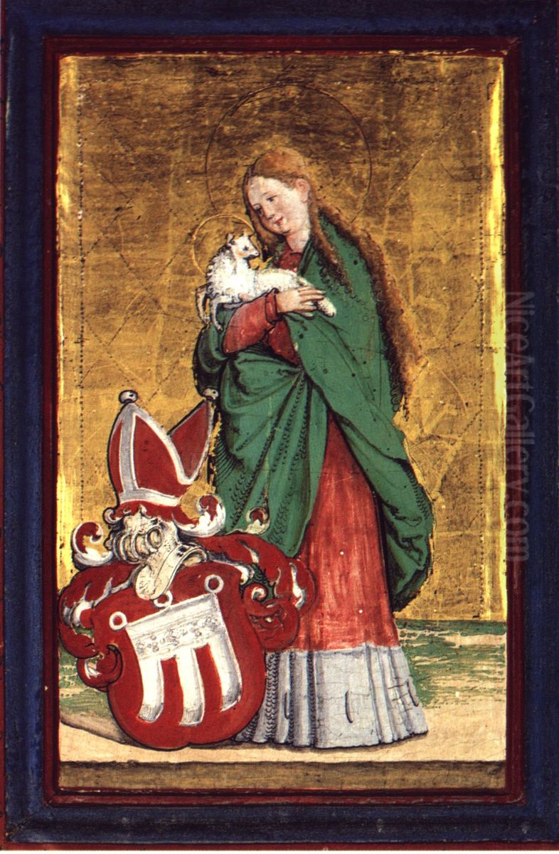 Sigmaringer Hausaltarchen Oil Painting by Master of Messkirch