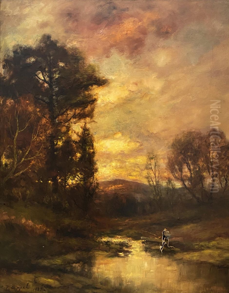 Landscape Oil Painting by Charles P. Appel