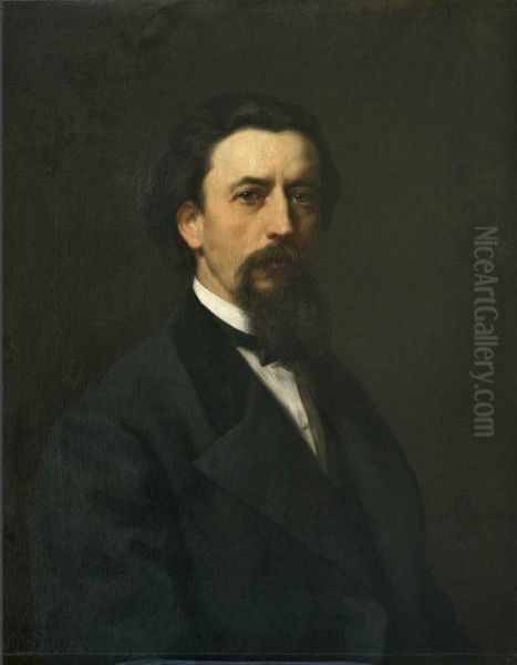 Oscar Begas Oil Painting by Oscar Begas