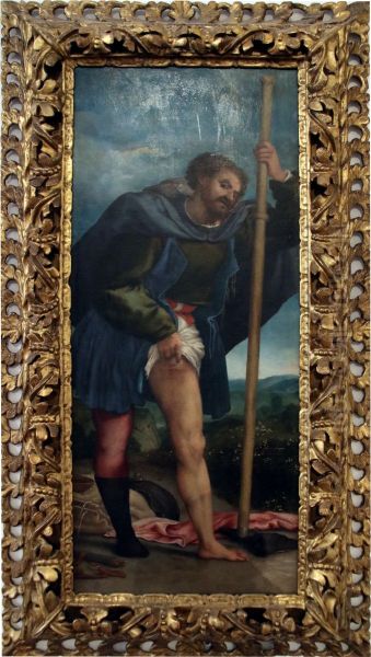 San Rocco Oil Painting by Lorenzo Lotto