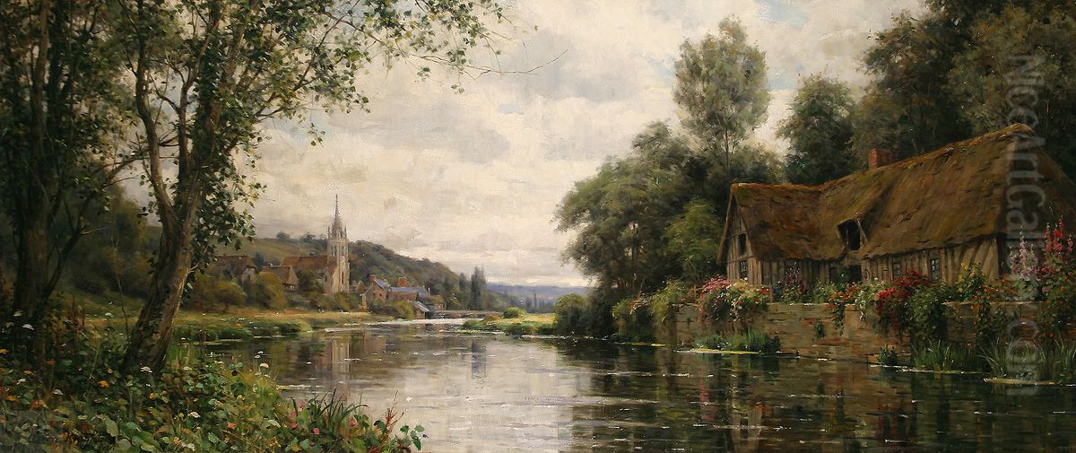 Beaumontel Oil Painting by Louis Aston Knight