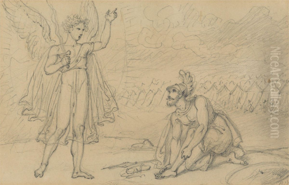 13) Oil Painting by Richard Westall