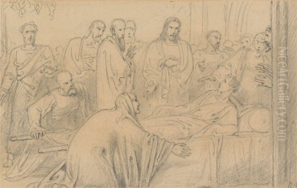 13-16) Oil Painting by Richard Westall