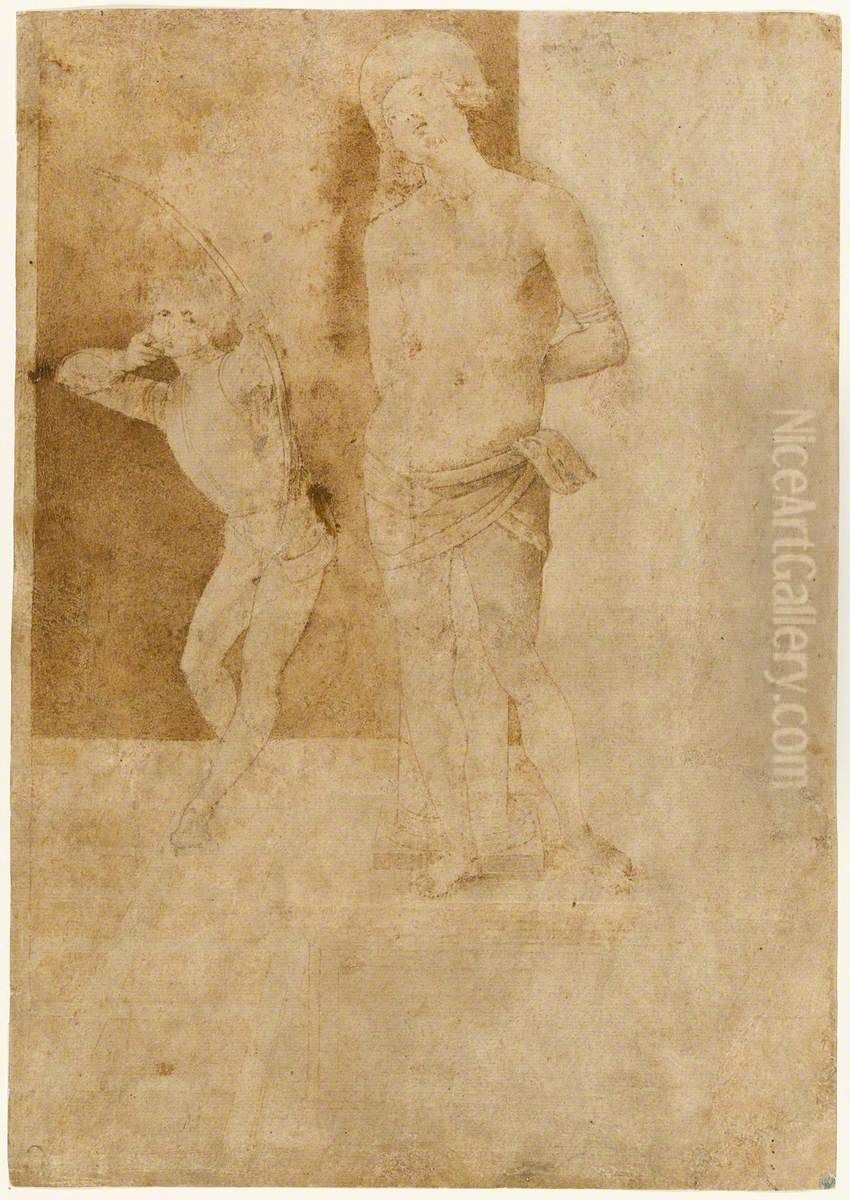 Saint Sebastian Oil Painting by Pietro Vannucci Perugino