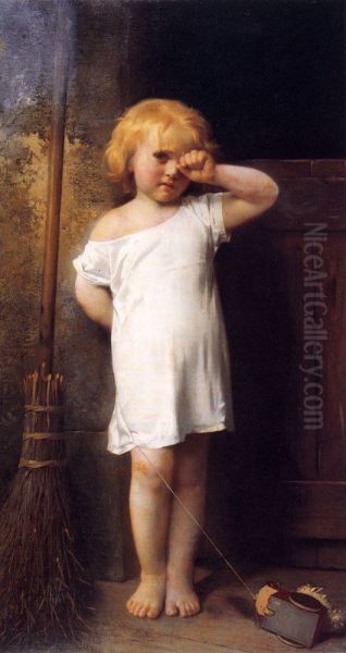 En penitence Oil Painting by Leon Bazille Perrault