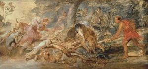 The Calydonian boar hunt