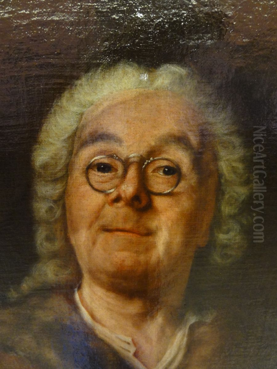 self-portrait Oil Painting by Gottfried Eichler the Elder