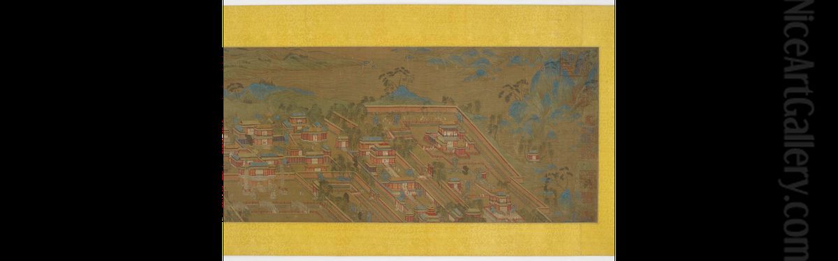 Imperial Palaces Oil Painting by unknown Imperial Palaces Oil Painting by unknown