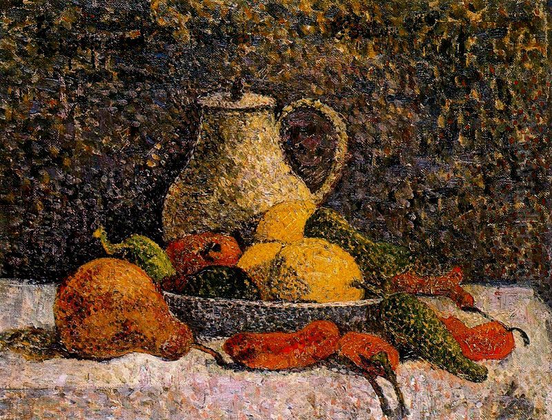 Nature morte Ripipoint Oil Painting by Paul Gauguin Nature morte Ripipoint Oil Painting by Paul Gauguin