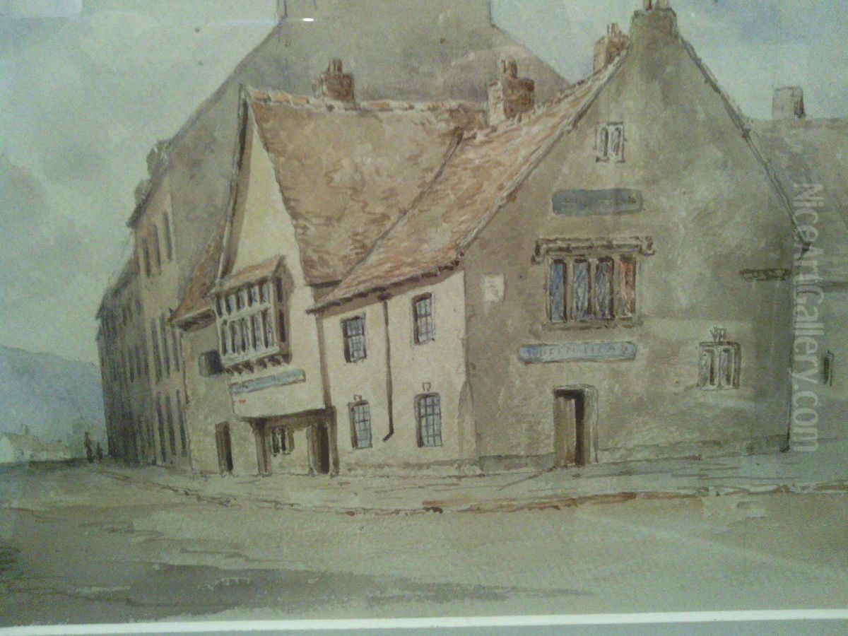 Forge Oil Painting by Mary Ellen Bagnall-Oakeley