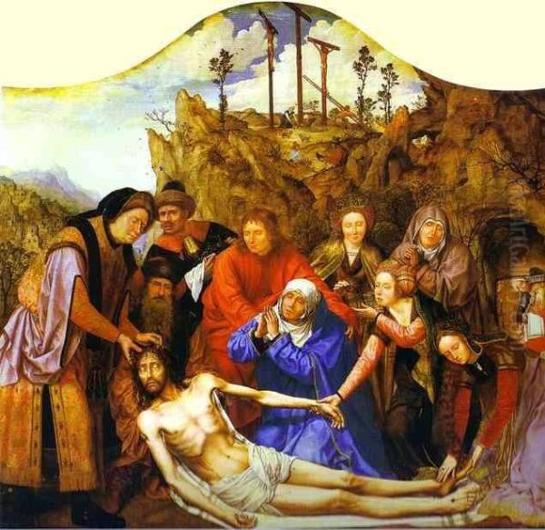 Lamentation Oil Painting by Quinten Metsys
