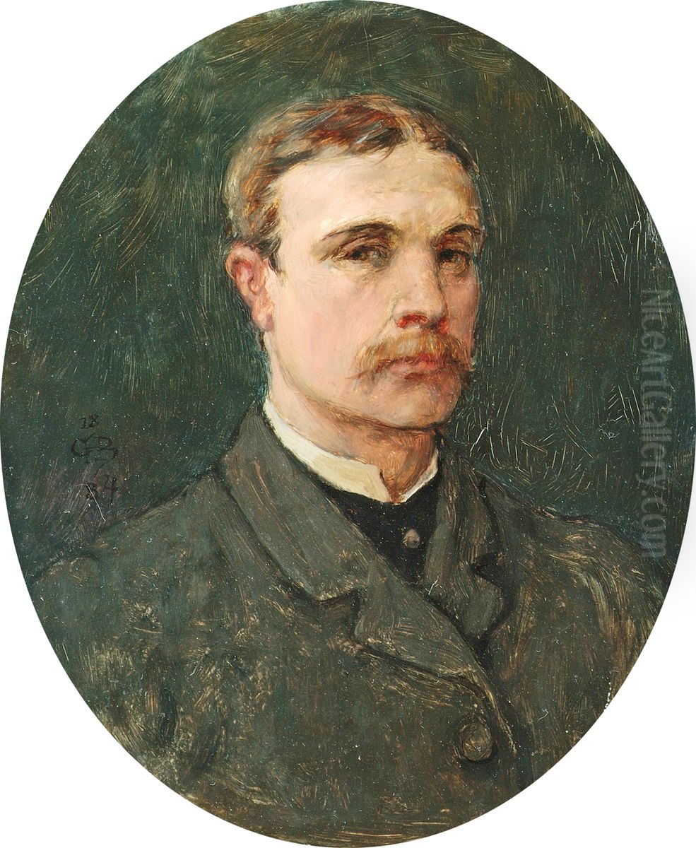 Self Portrait Oil Painting by George Henry Boughton