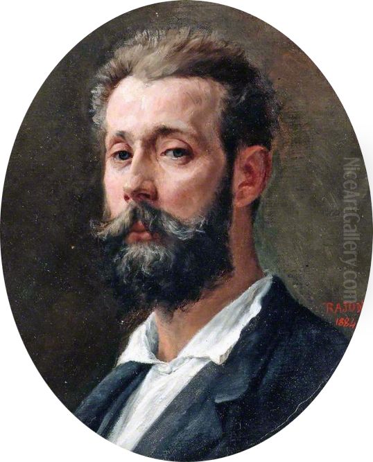 Paul Adolphe Rajon Oil Painting by Paul Adolphe Rajon