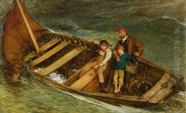 Toilers of the Sea Oil Painting by William Quiller Orchardson