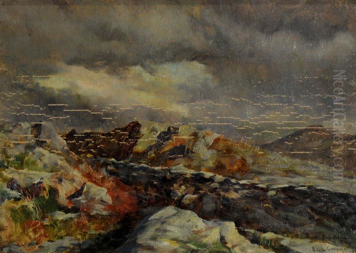 Landscape Oil Painting by Ernesto De La Carcova