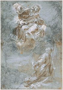 The Miracle of the Sacred Belt (recto), c. 1600-1610
